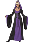 Hooded Robe Costume Purple