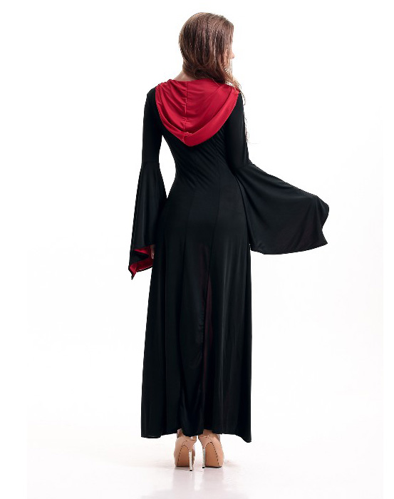 Hooded Robe Costume Red