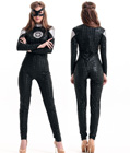 Deluxe Black Super Hero Costume