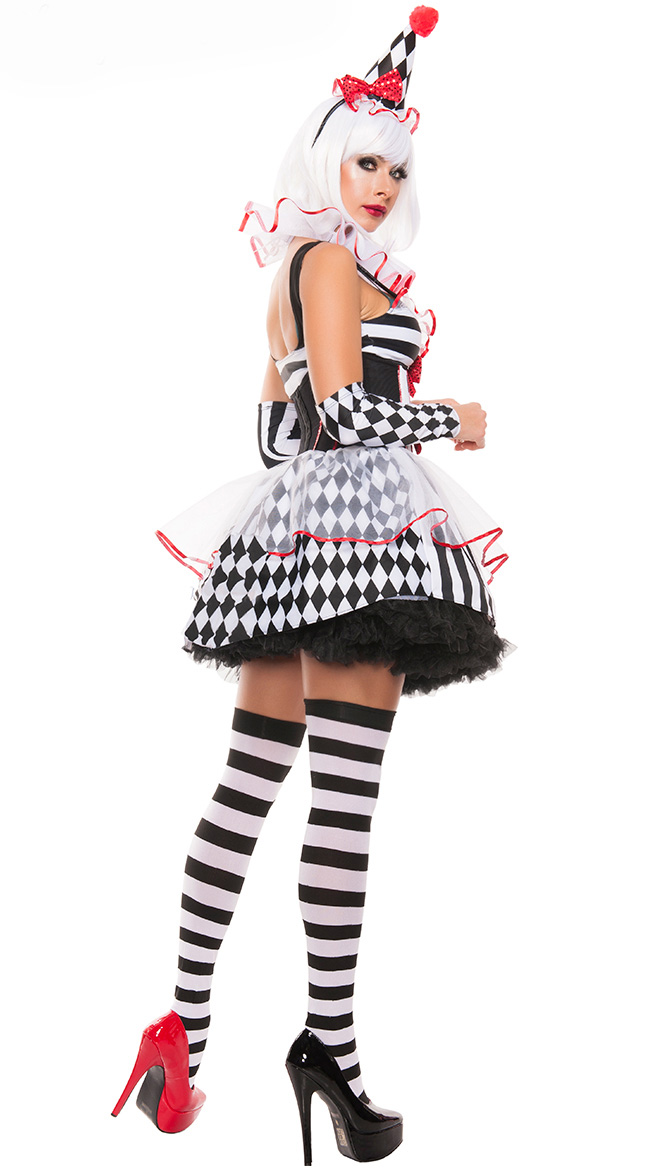 Harlequin Clown Costume