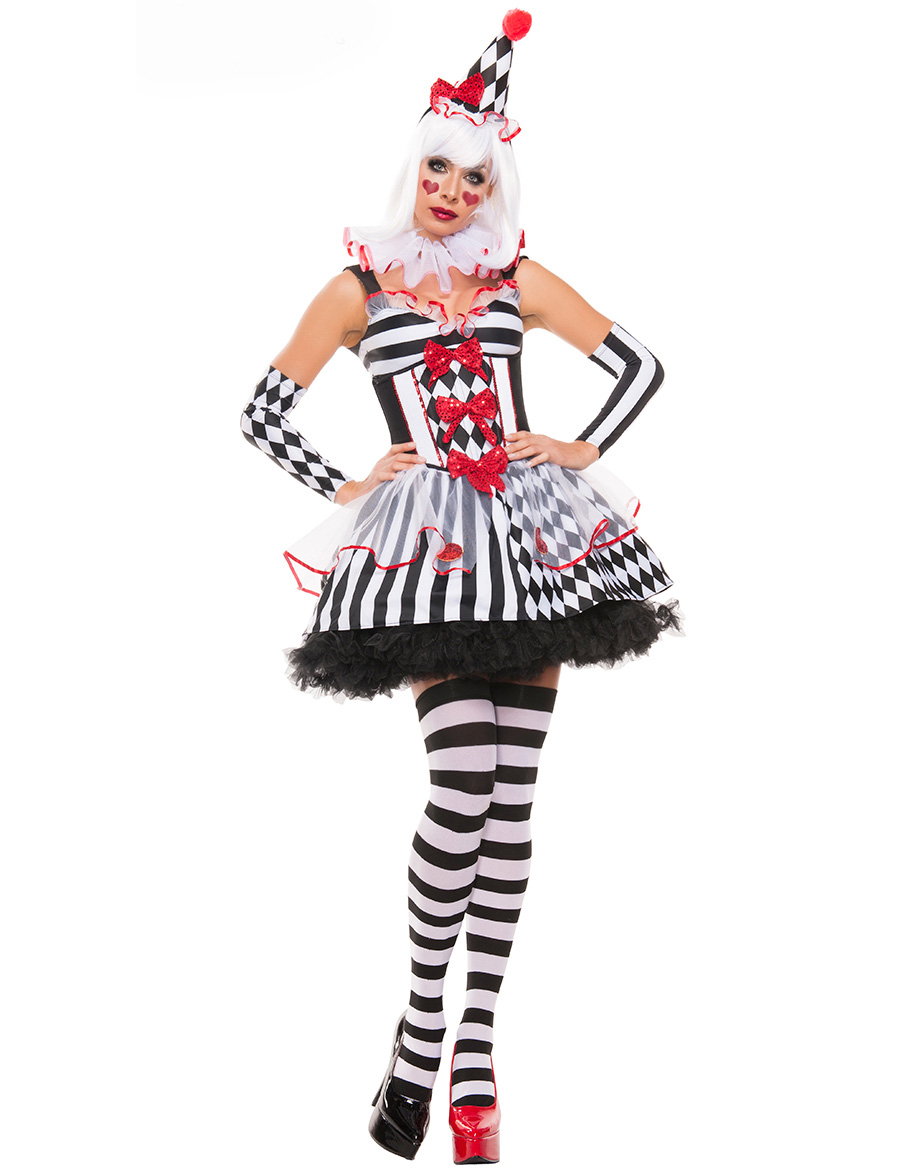 Harlequin Clown Costume