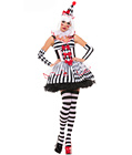 Harlequin Clown Costume