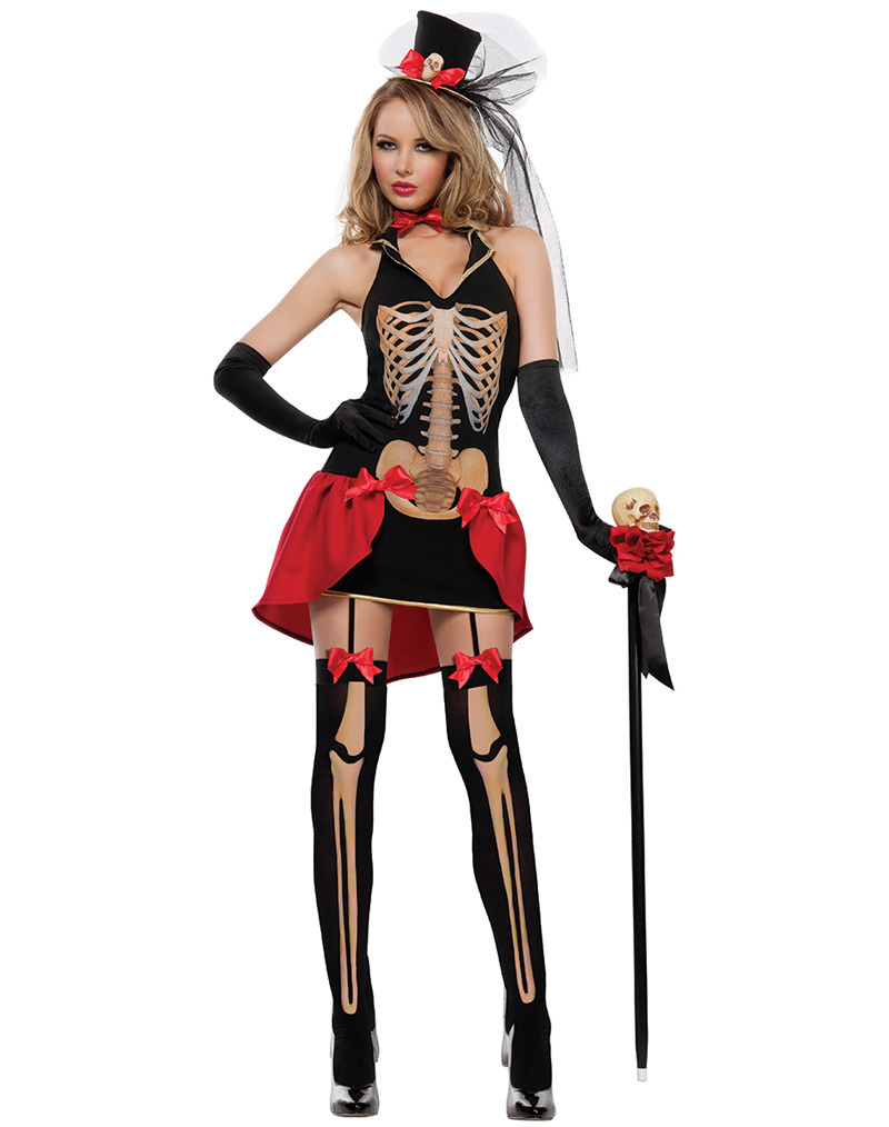 Grave Beauty Skeleton Costume