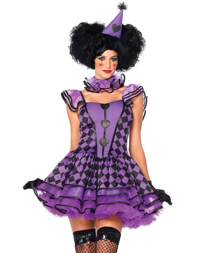 Pretty Parisian Clown Costume