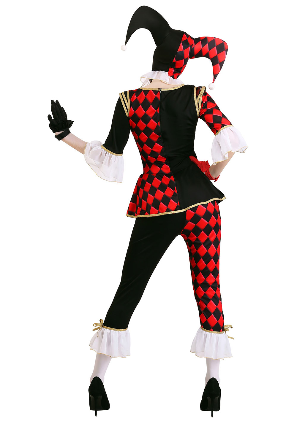 Regal Harlequin Costume