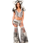 Deluxe Sexy Silver Indian Costume