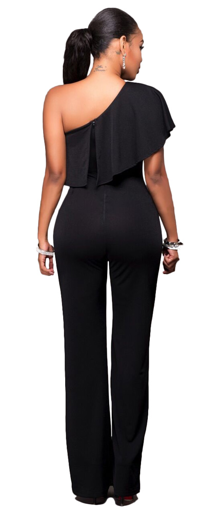 Elegant Asymmetric Jumpsuit