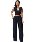 Slim Fit Elegant Jumpsuit Black