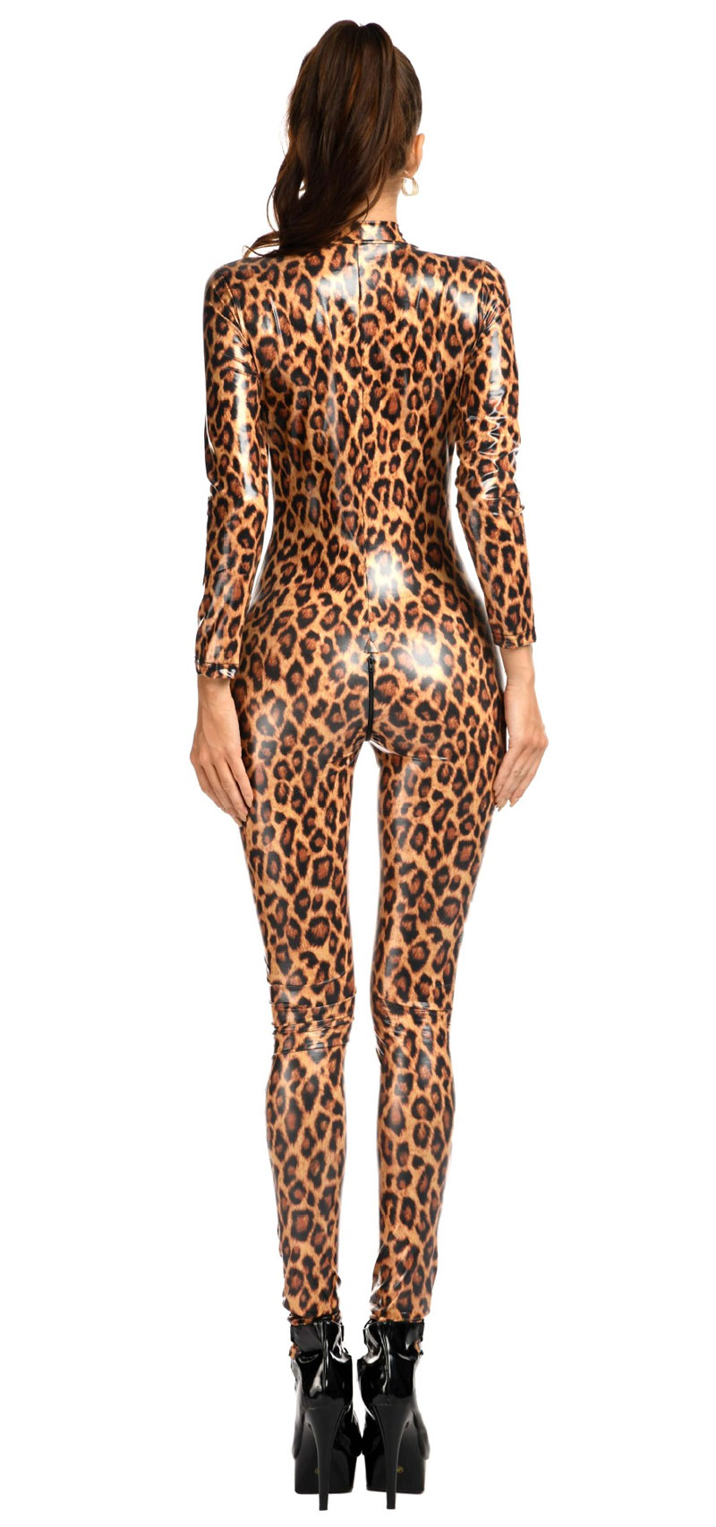 Leopard Print Jumpsuit