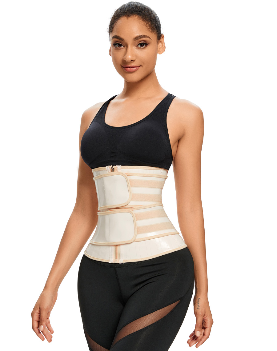 Latex Waist Trainer Bodyshaper Nude