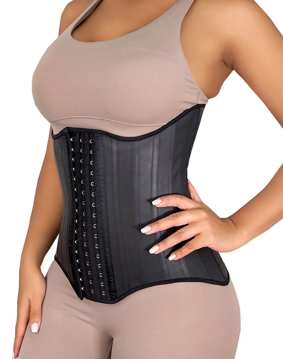 Curvy Latex Corset Top