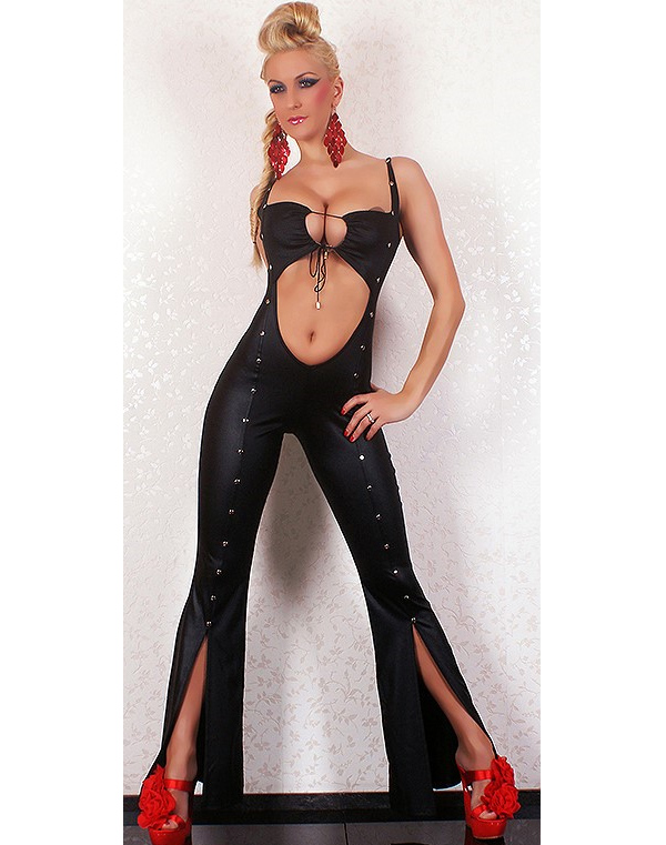 Sexy Vinyl Jumpsuit