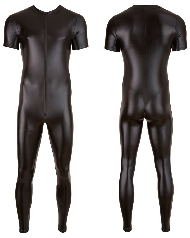 Mens' Vinyl Leather Catsuit