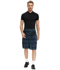 Men's Tartan Kilt Blue