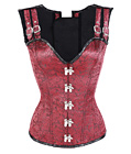 Steampunk Brocade Steel Boned Corset