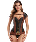 Steampunk Steel Boned Vintage Corset