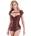 Steampunk Steel Boned Vintage Corset