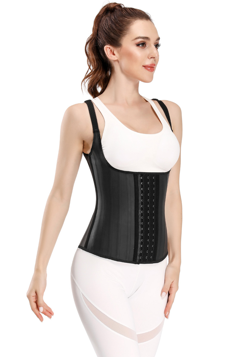 25 Steel Bones Latex Sport Waist Cincher