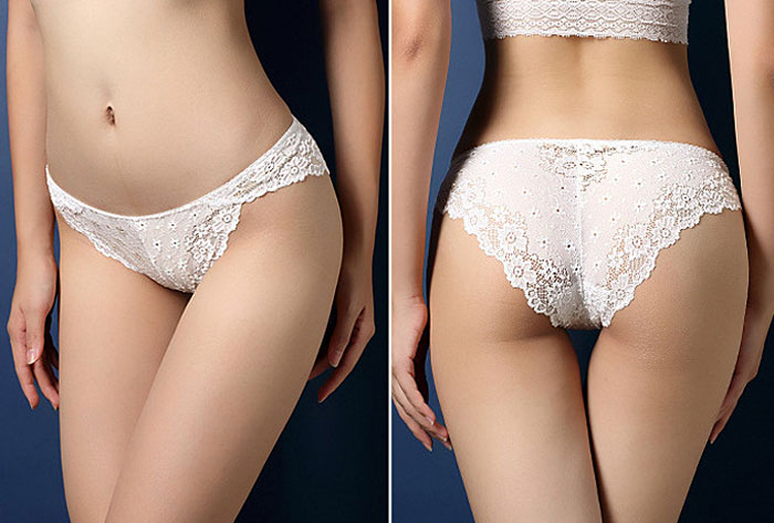 Classic Lace Panty White