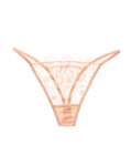 Eyelash Lace G-string Nude