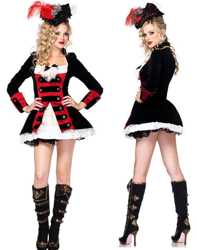 Charming Pirate Captain Costume