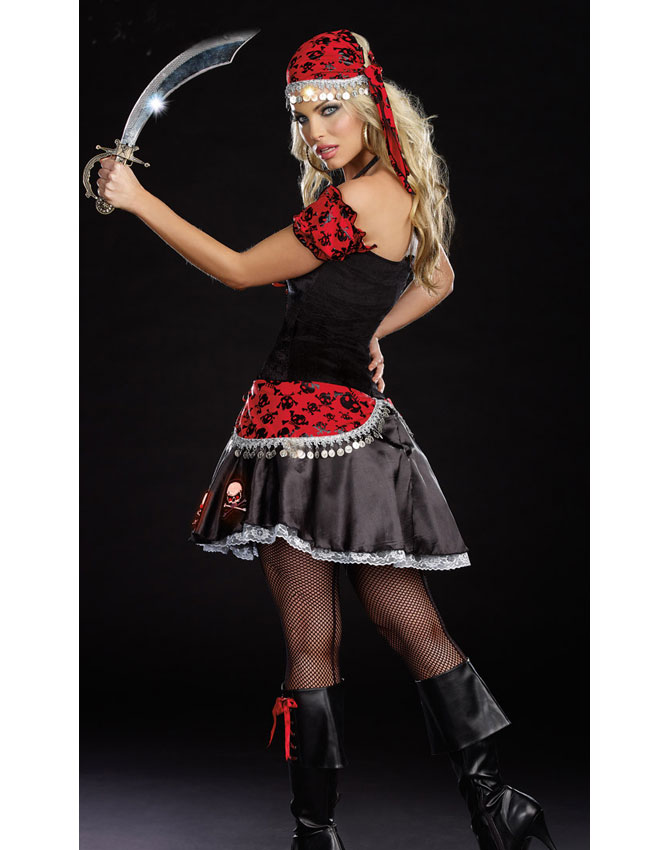 lingerie pirate costume