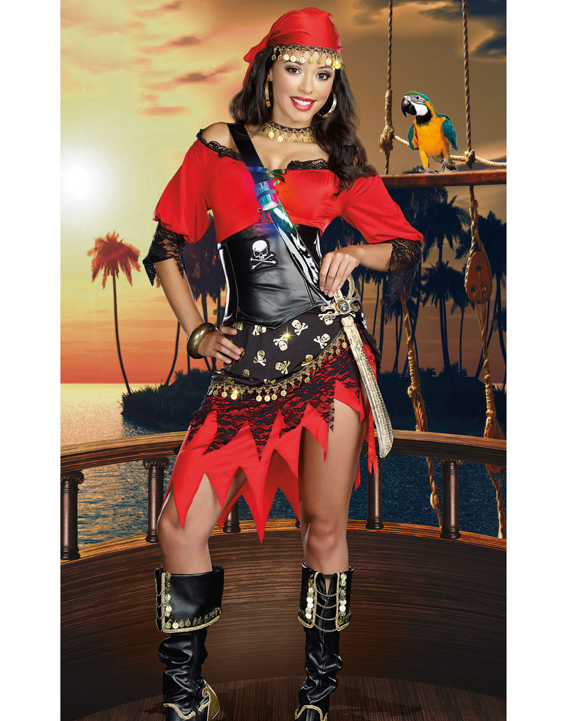 Rum Punch Pirate Costume