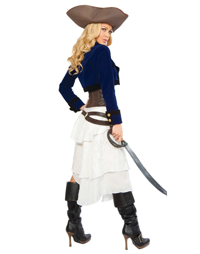 Deluxe Colonial Pirate Costume