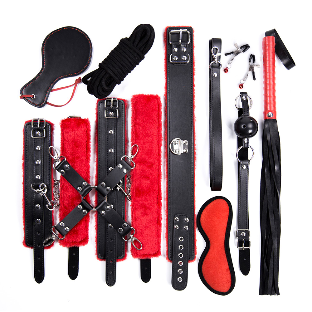 10 Piece Bondage Set