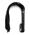 PU Leather Whip Black