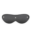 Black PU Blindfold with Velvet Back