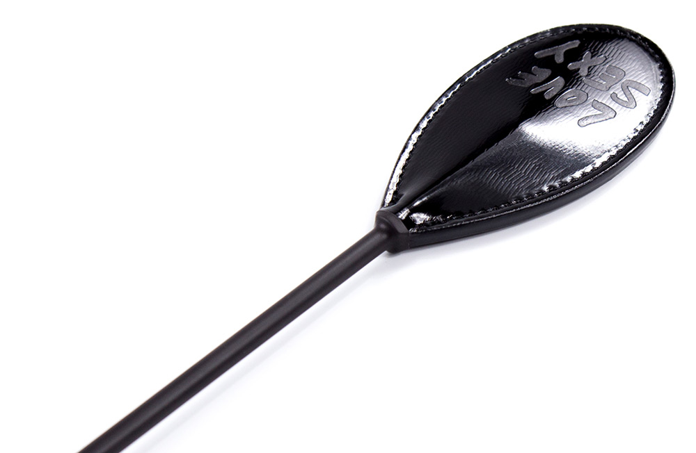 Leather Paddle with Silicone Whip