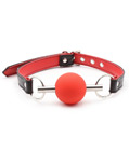 Red Silicone Ball Gag