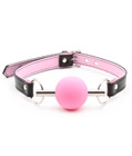 Pink Silicone Ball Gag