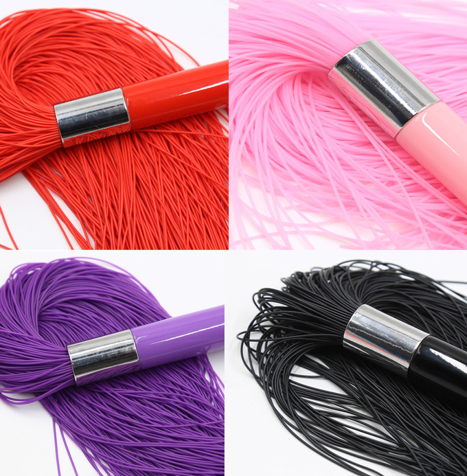 Silicone Tassel Flirting Whip