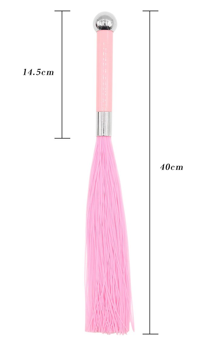 Silicone Tassel Flirting Whip