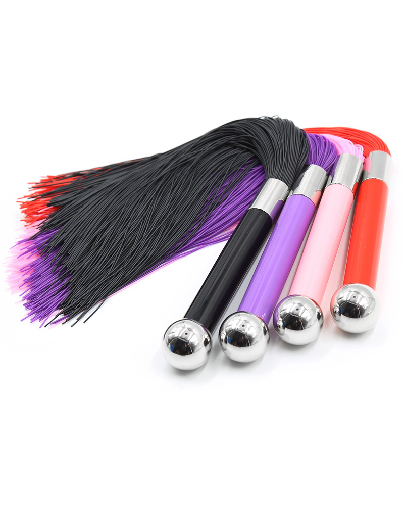 Silicone Tassel Flirting Whip