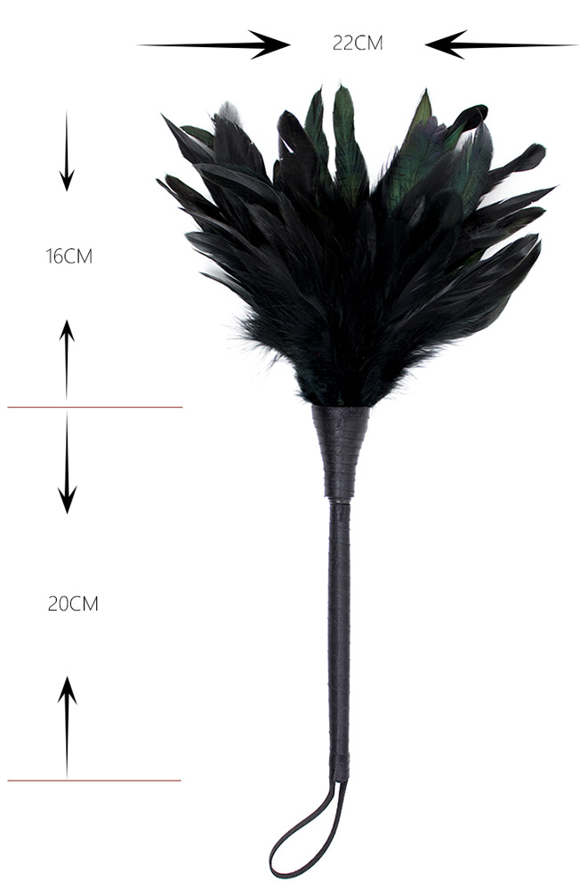 Feather Tickler Black