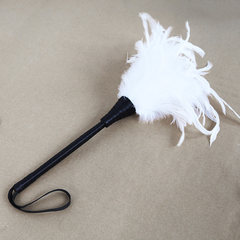 Feather Tickler White