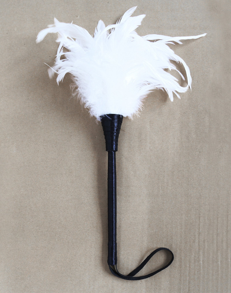 Feather Tickler White