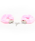 Furry Fuzzy Handcuffs Pink