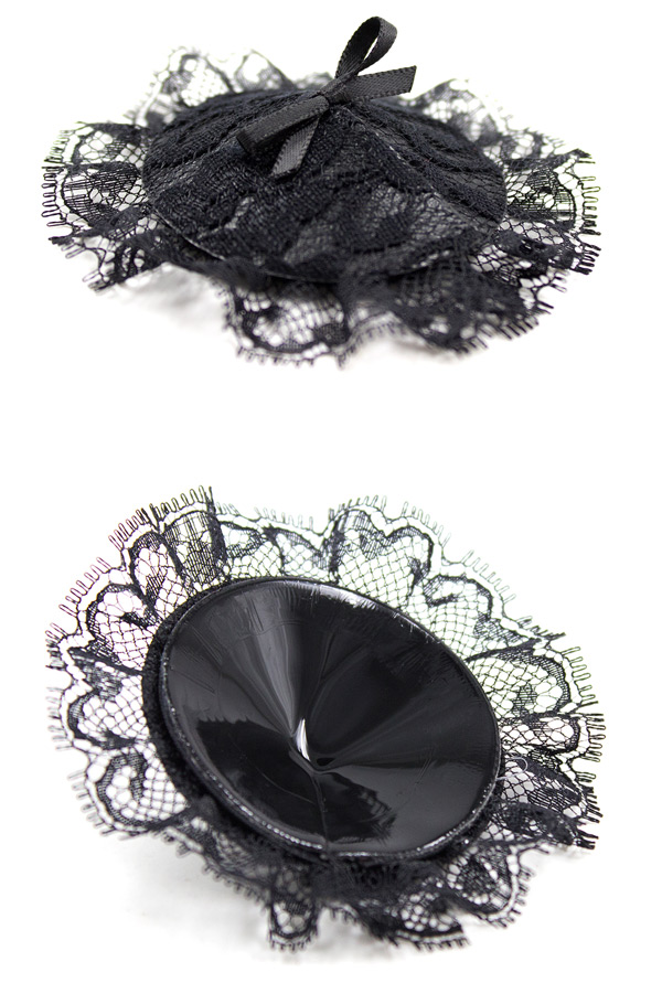 Black Lace Nipple Cover