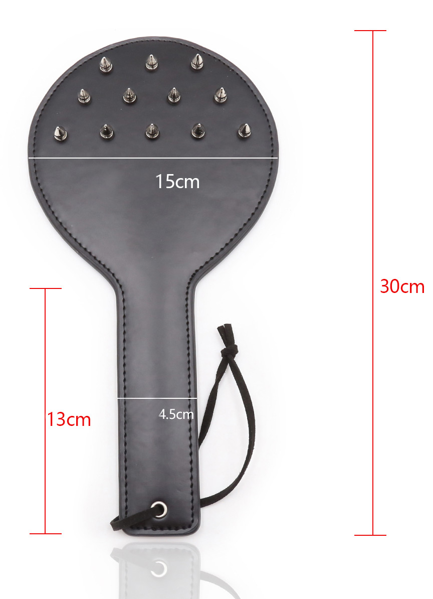 Studded PU Leather Paddle