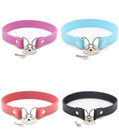 Choker Collar with Heart Lock