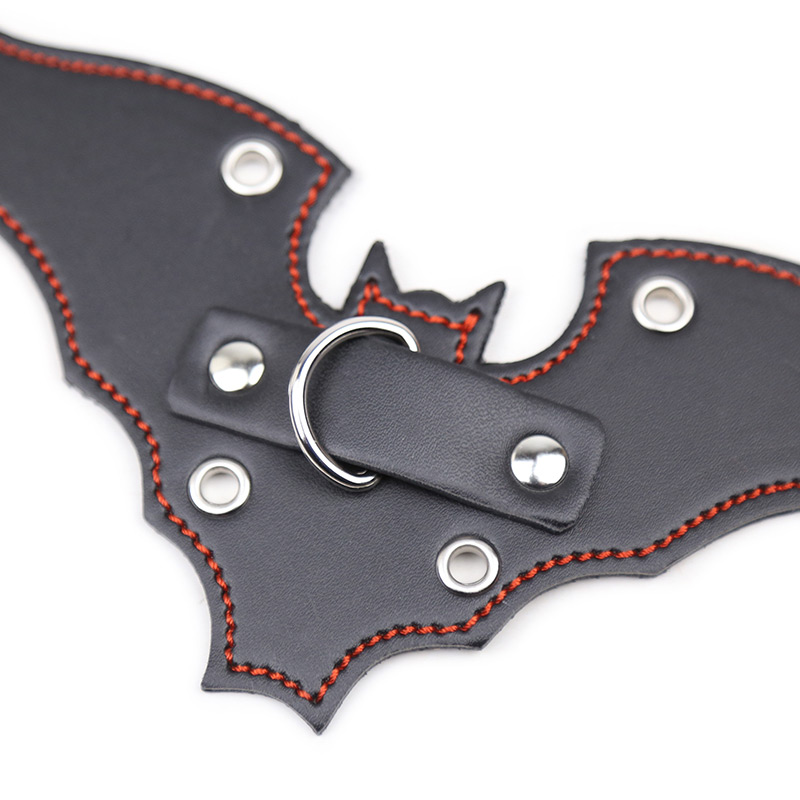 Bat Shape Collar & Leash Set