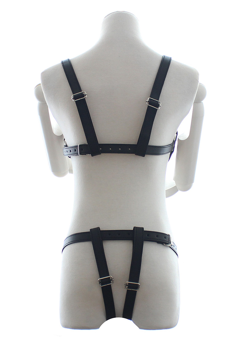 PU Leather Harness Teddy