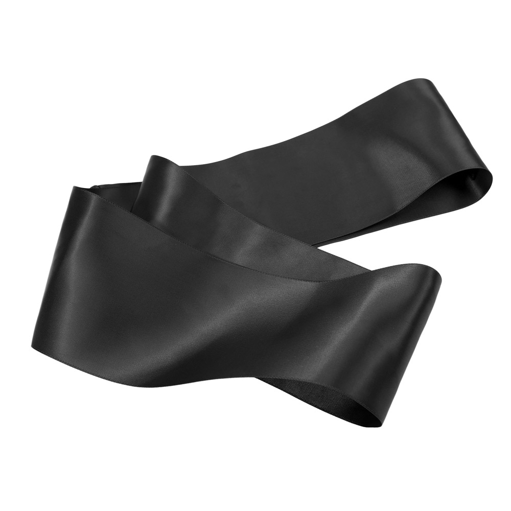 Satin Blindfold Black