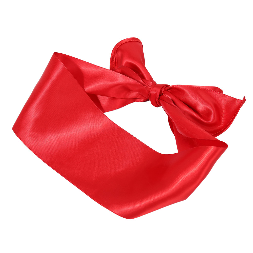 Satin Blindfold Red