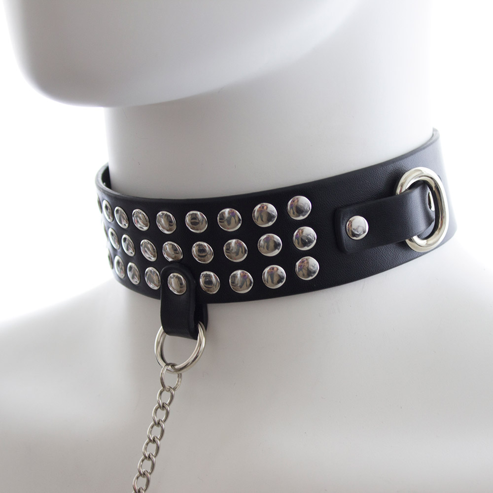 Punk Style Collar and Leash Set