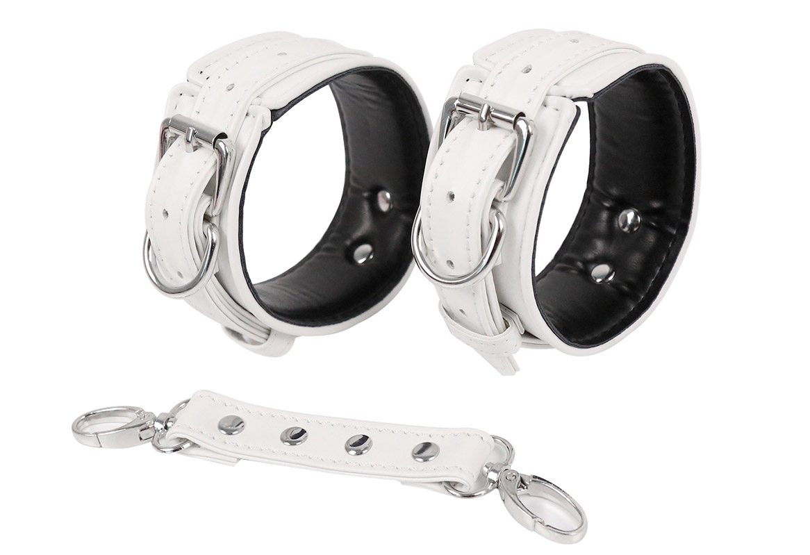 PU Leather Cuffs with Link